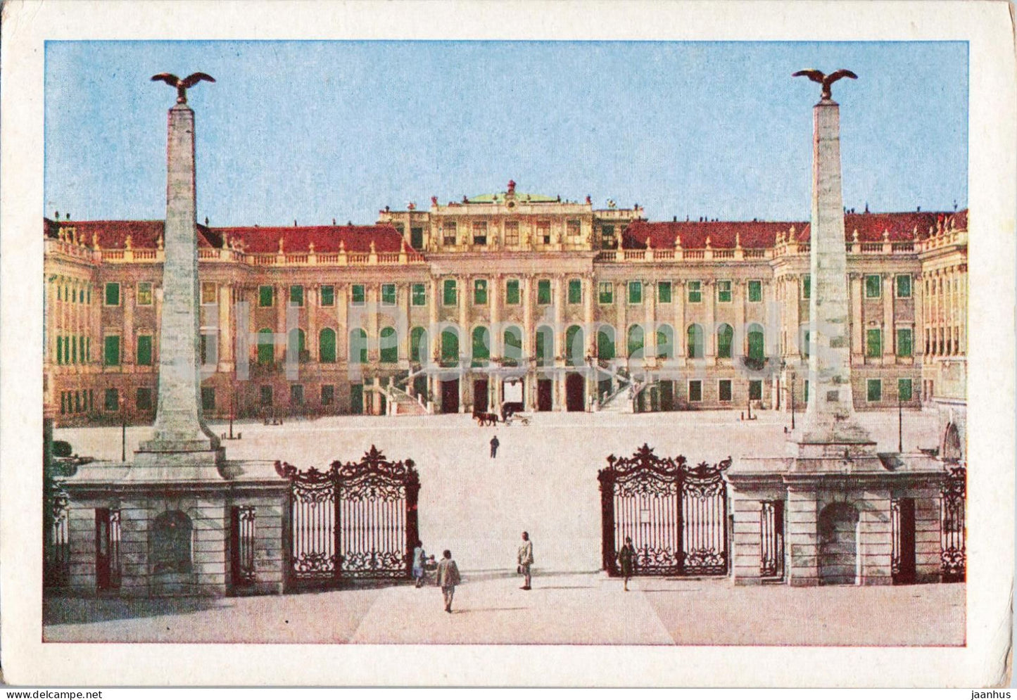 Wien - Vienna - Schloss Schonbrunn - Schonbrunn Palace - 2747 - old postcard - Austria - unused - JH Postcards