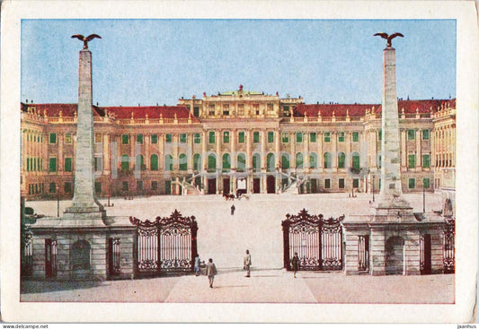 Wien - Vienna - Schloss Schonbrunn - Schonbrunn Palace - 2747 - old postcard - Austria - unused - JH Postcards