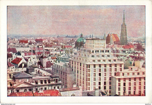 Wien - Vienna - Blick auf die Innenstadt - panorama - 2751 - old postcard - Austria - unused - JH Postcards