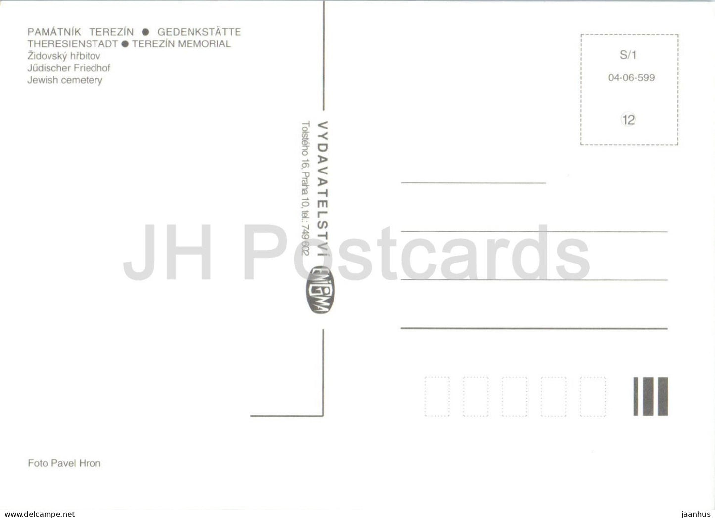 Gedenkstätte Theresienstadt - Pamatnik Terezin - Jüdischer Friedhof - Friedhof - Denkmal - Gräber - Tschechische Republik - ungenutzt