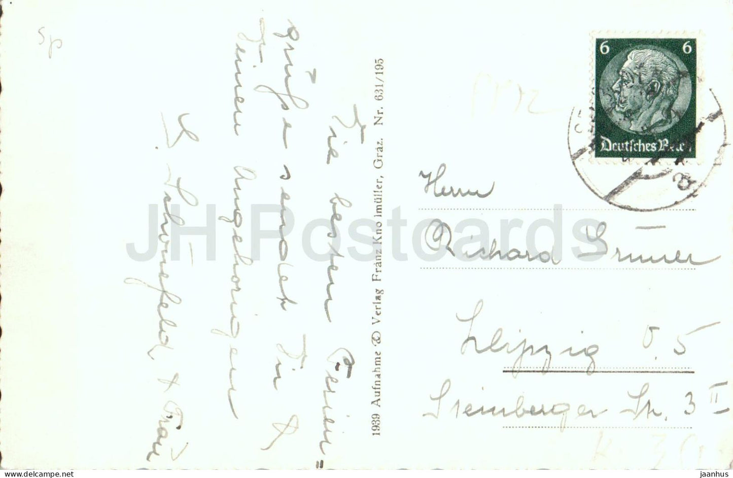 Seeboden am Millstattersee - lake - village - mountains - 631/195 - 1939 - Austria - used