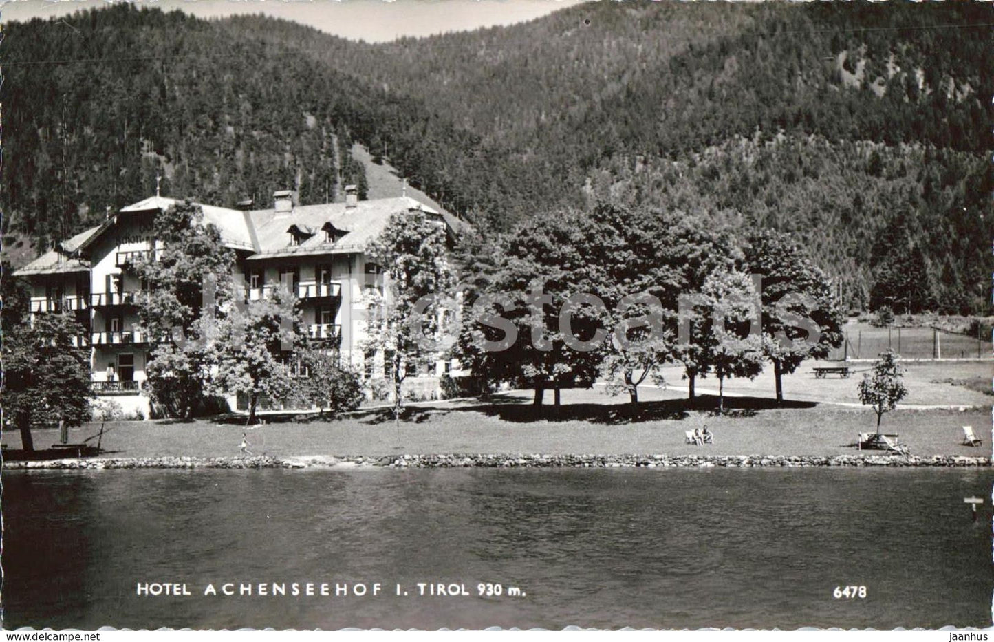 Hotel Achenseehof i. Tirol 930 m - 6478 - old postcard - 1959 - Austria - used - JH Postcards