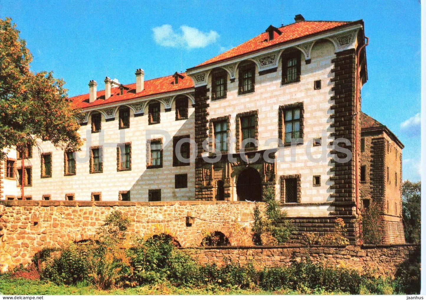 Stredoceska Galerie - Zamek Nelahozeves - Central Bohemian Gallery - castle - Czech Republic - Czechoslovakia - unused - JH Postcards