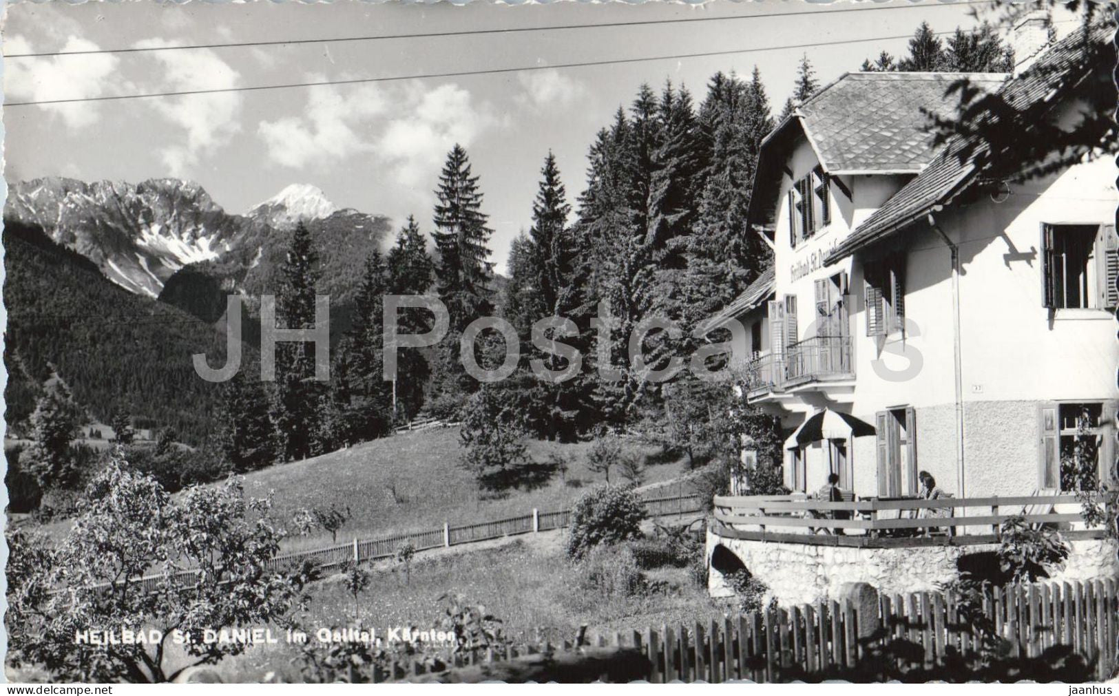 Heilbad St. Daniel im Gailtal - Karnten - village - mountains - 1966 - Austria - used - JH Postcards
