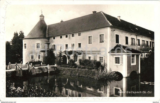 Gallspach Schloss - Castle - old postcard - 1920s - Austria - used - JH Postcards