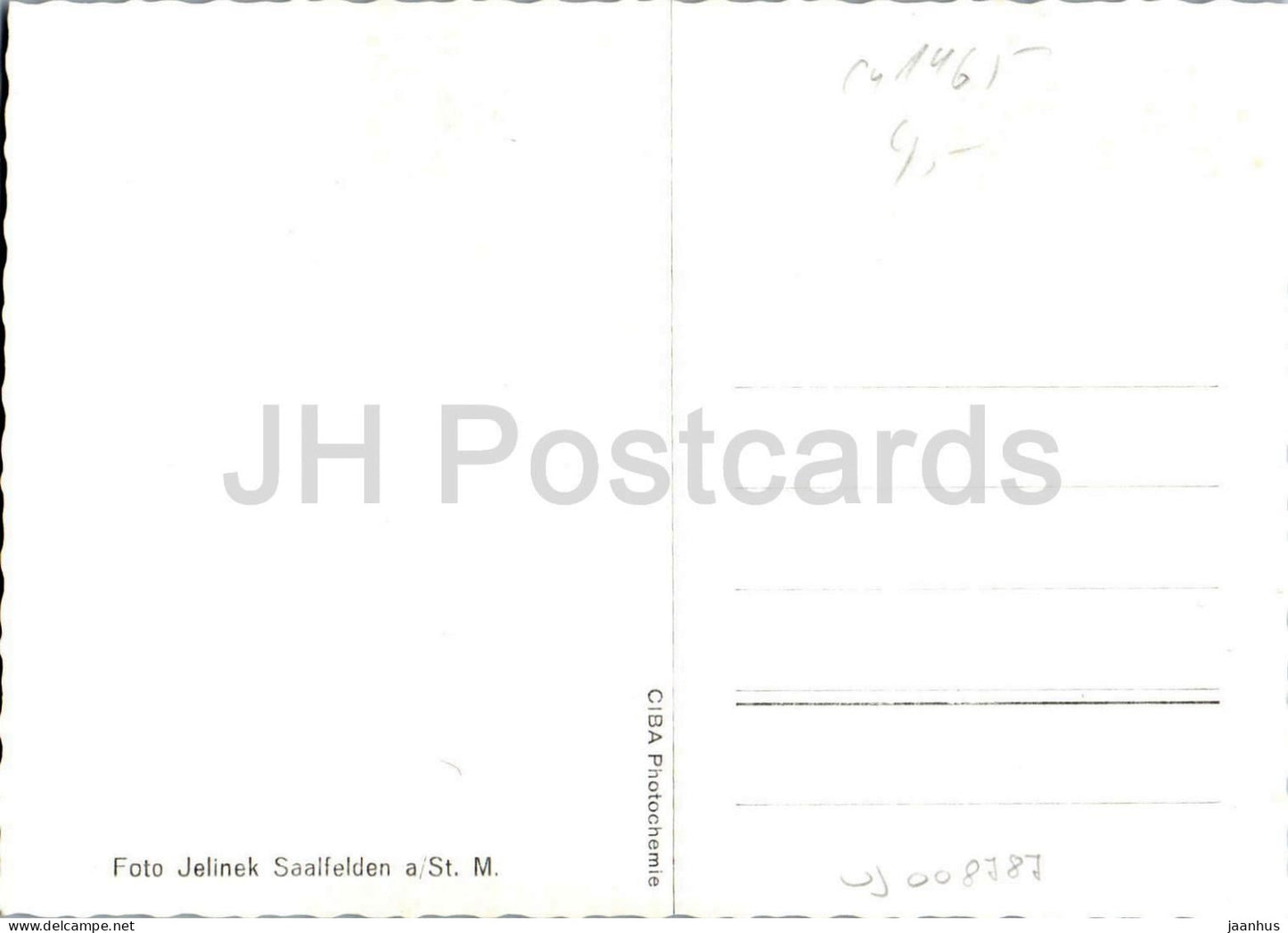Leogang - Saalbach Hinterglemm Panorama Hoehenluftkurort Leoganger Steinberge - 1965 - Austria - used