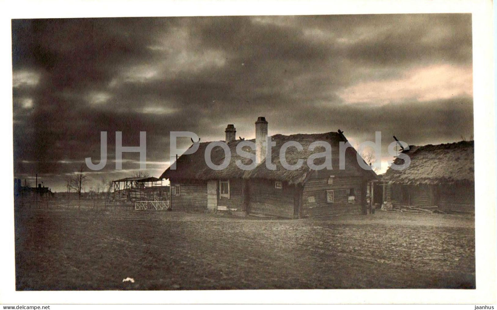 Galizien - Galicia - farmhouse Ostfront Feldpost - military mail - 3  WWI photo old postcard - 1910s - Austria - unused - JH Postcards