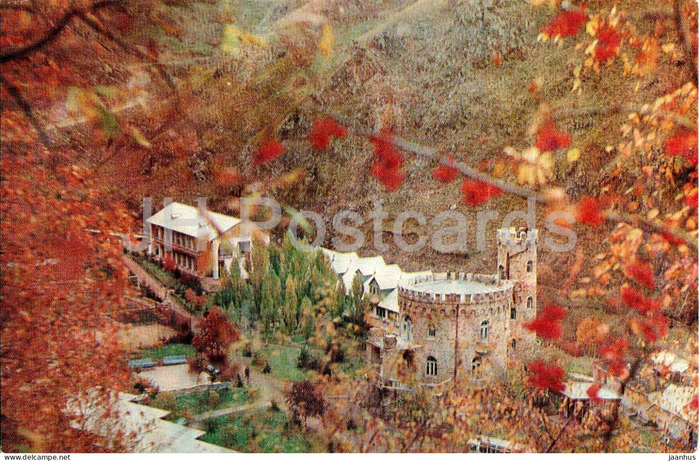 Narzan valley tourist base - Kabardino-Balkaria - Turist - 1973 - Russia USSR - unused - JH Postcards