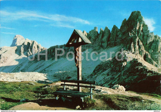 Monte Paterno - Cima Dodici - Zwolferkofel - Paternkofel - Croda dei Toni - Dolomites - Alps - 586 - Italy - used - JH Postcards