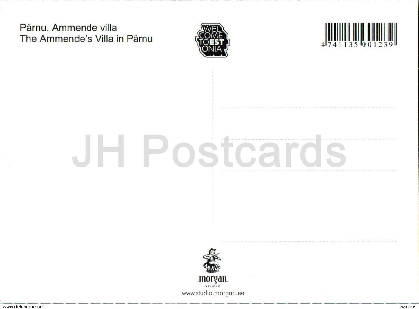 Pärnu - Ammende Villa - 2000s - Estonia - unused
