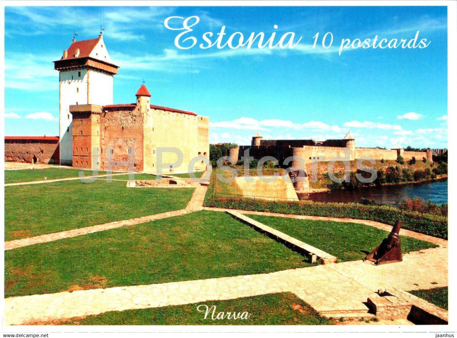 Narva - The Hermann Castle - 2000s - Estonia - unused - JH Postcards