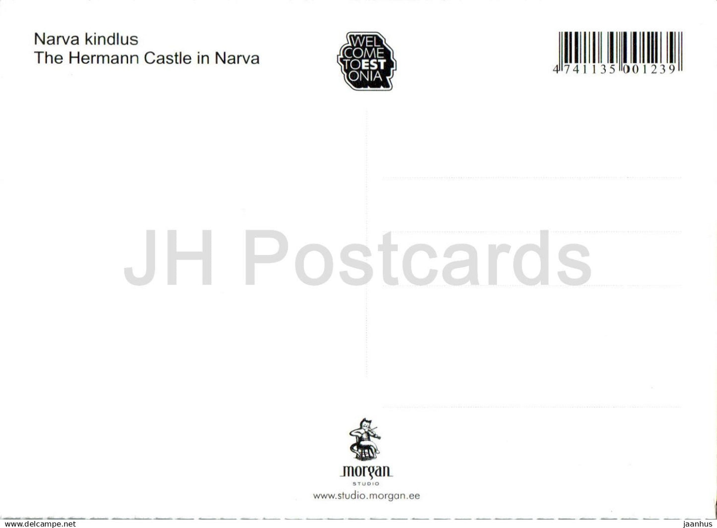 Narva - The Hermann Castle - 2000s - Estonia - unused