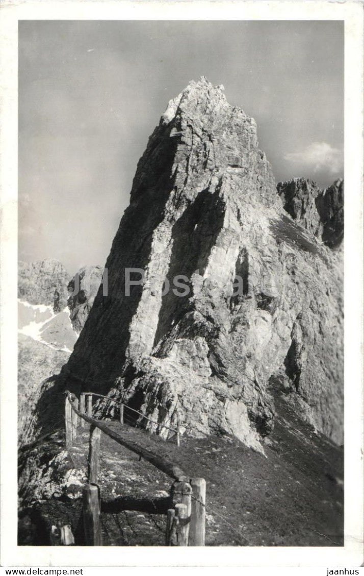 Simonskopf - mountain - Nr. 182 - old postcard - 1940 - Austria - used - JH Postcards