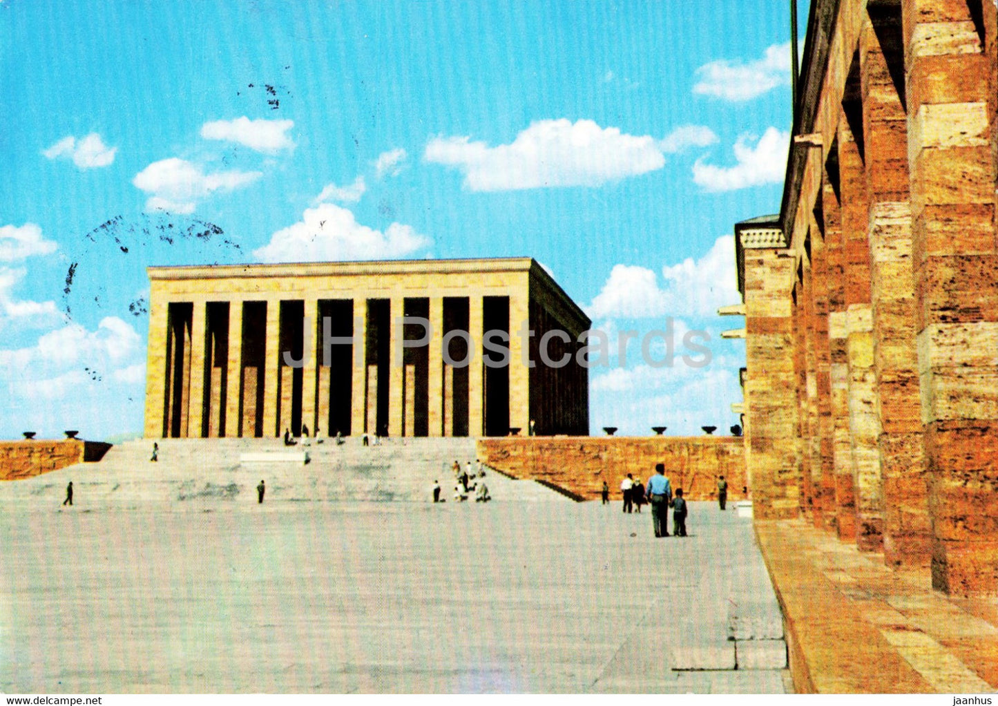 Ankara - Mausoleum of Ataturk - Turkey - used - JH Postcards