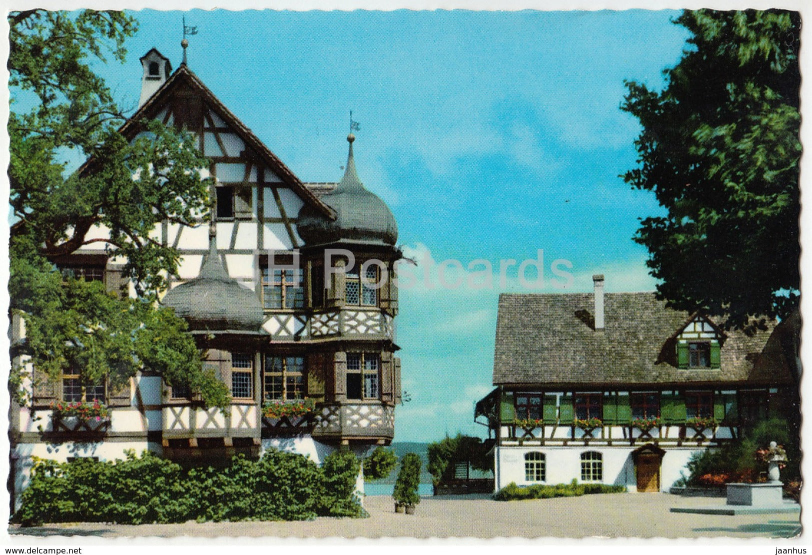 Gottlieben - Hotel Restaurant Drachenburg und Waaghaus - 558 - Switzerland - unused - JH Postcards