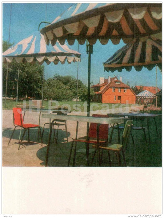 A quiet nook - Nida - 1973 - Lithuania USSR - unused - JH Postcards