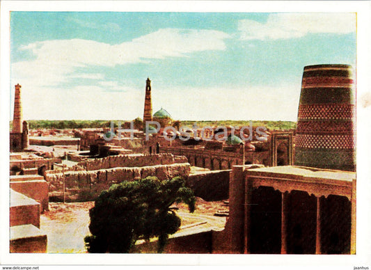 Khiva - General view of the City - 1 - 1965 - Uzbekistan USSR - unused - JH Postcards