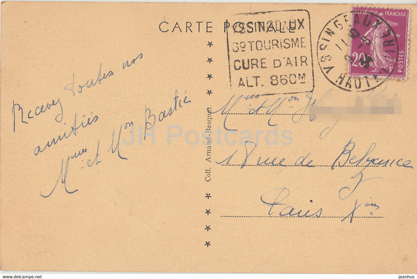 Yssingeaux - Le Vieux Pont de la Sainte - La Haute Loire Pittoresque - 12 - old postcard - France - used