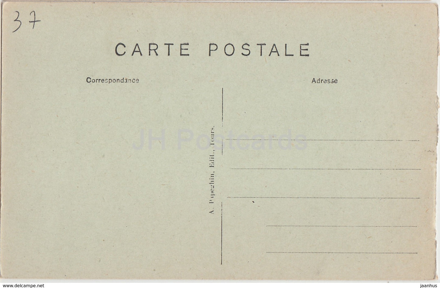 Amboise - Le Chateau - Gargouilles et Balcon - castle - 33 - old postcard - France - unused