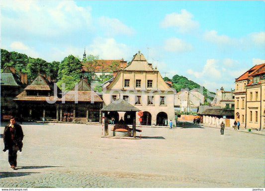 Kazimierz Dolny - Rynek - market - Poland - unused - JH Postcards