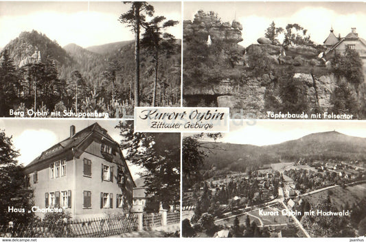 Kurort Oybin - Zittauer Gebirge - Ferienheim VEB Kraftwerke Volkerfreundschaft - Germany DDR - used - JH Postcards