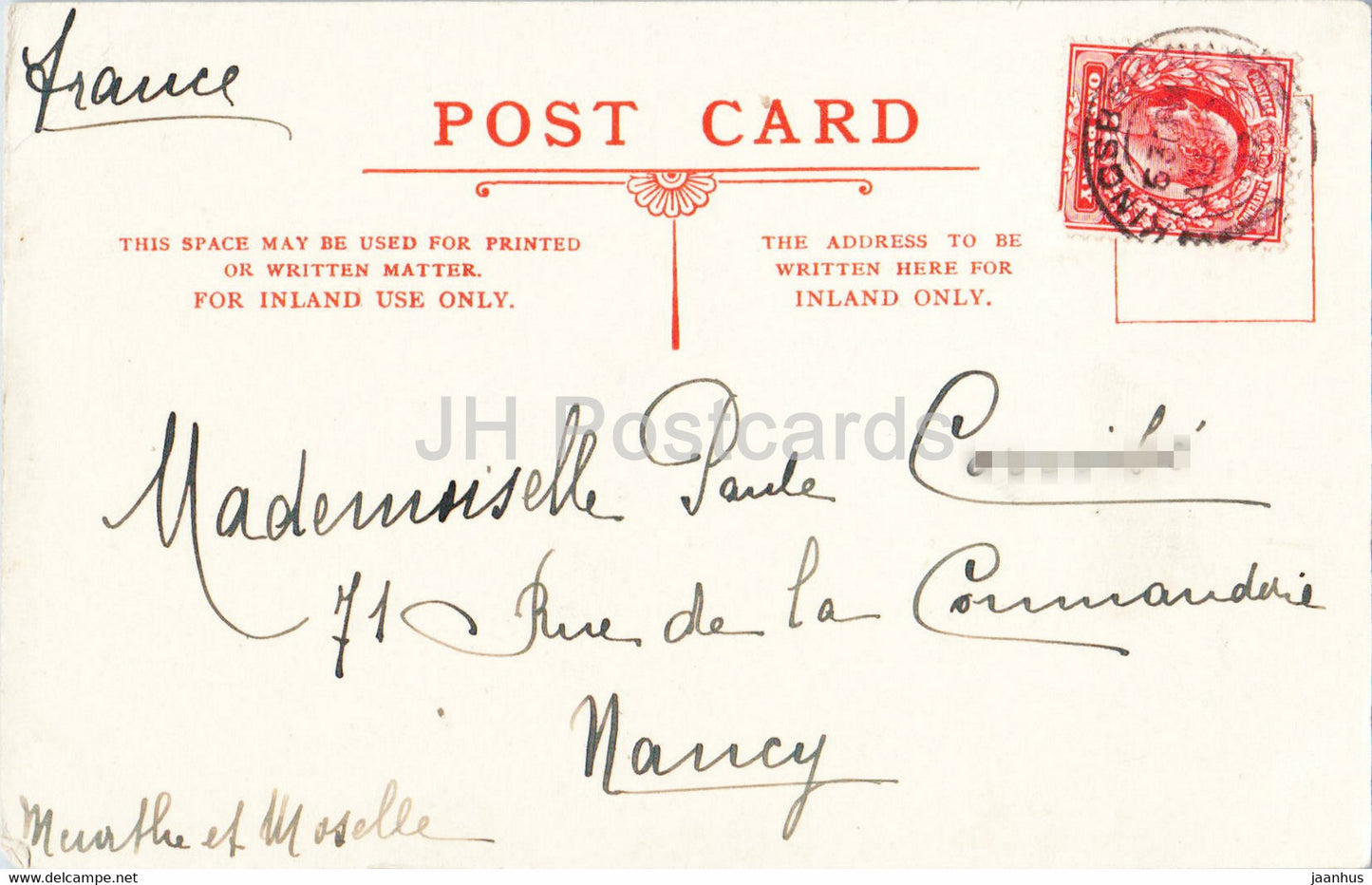 Kingsbridge Quay - Boot - Schiff - Dampfer - alte Postkarte - 1907 - England - Vereinigtes Königreich - gebraucht