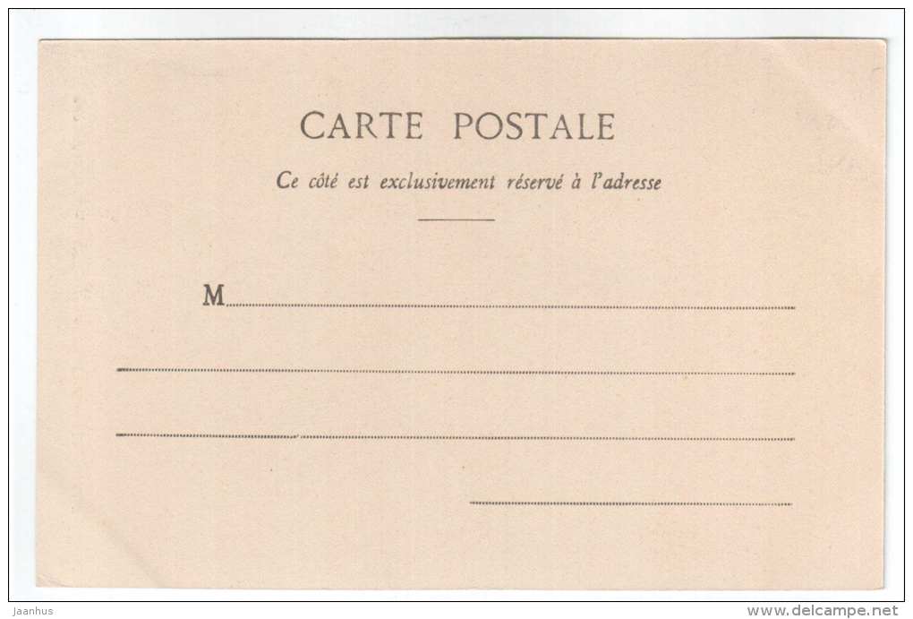 Buttes Chaumont - Le Belvedere - Paris - 334 - old postcard - France - unused - JH Postcards