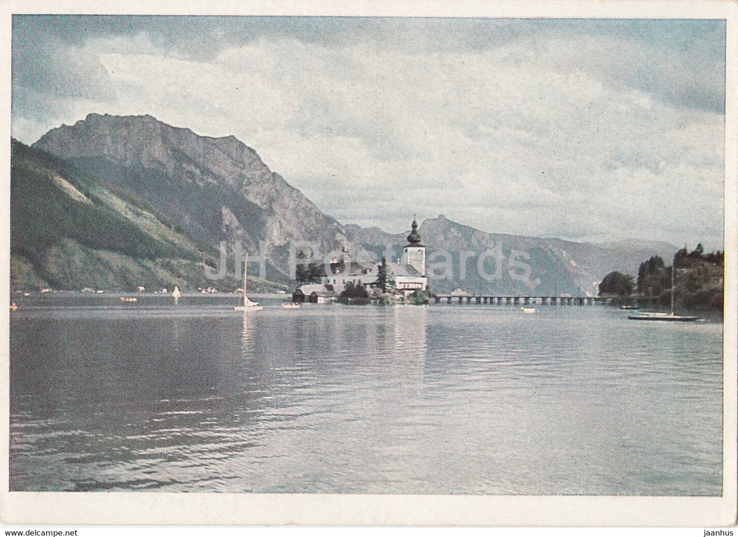 Gmunden am Traunsee - Seeschloss Traunstein - Austria - unused - JH Postcards