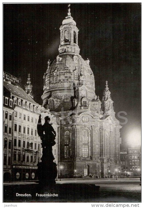 Frauenkirche vor der zerstörung - church - Dresden - Germany - DDR - unused - JH Postcards