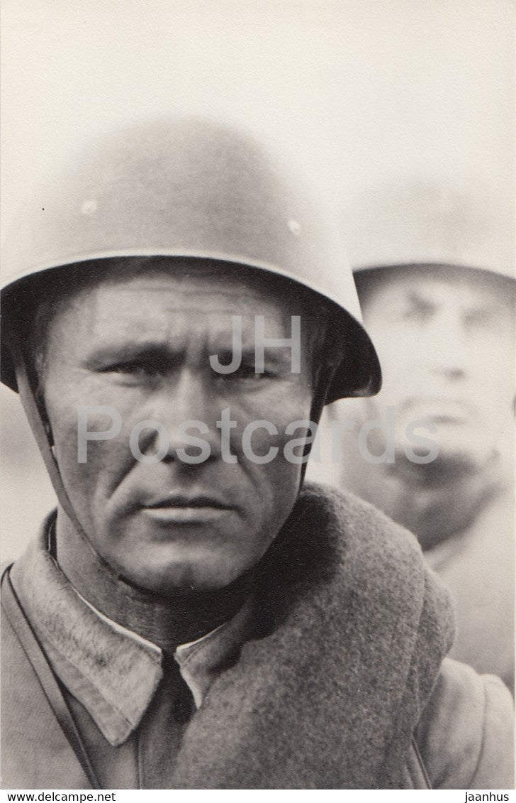 They Fought for Their Country - Movie - Vasily Shukshin - soviet soldier - 1980 - Russia USSR - unused - JH Postcards