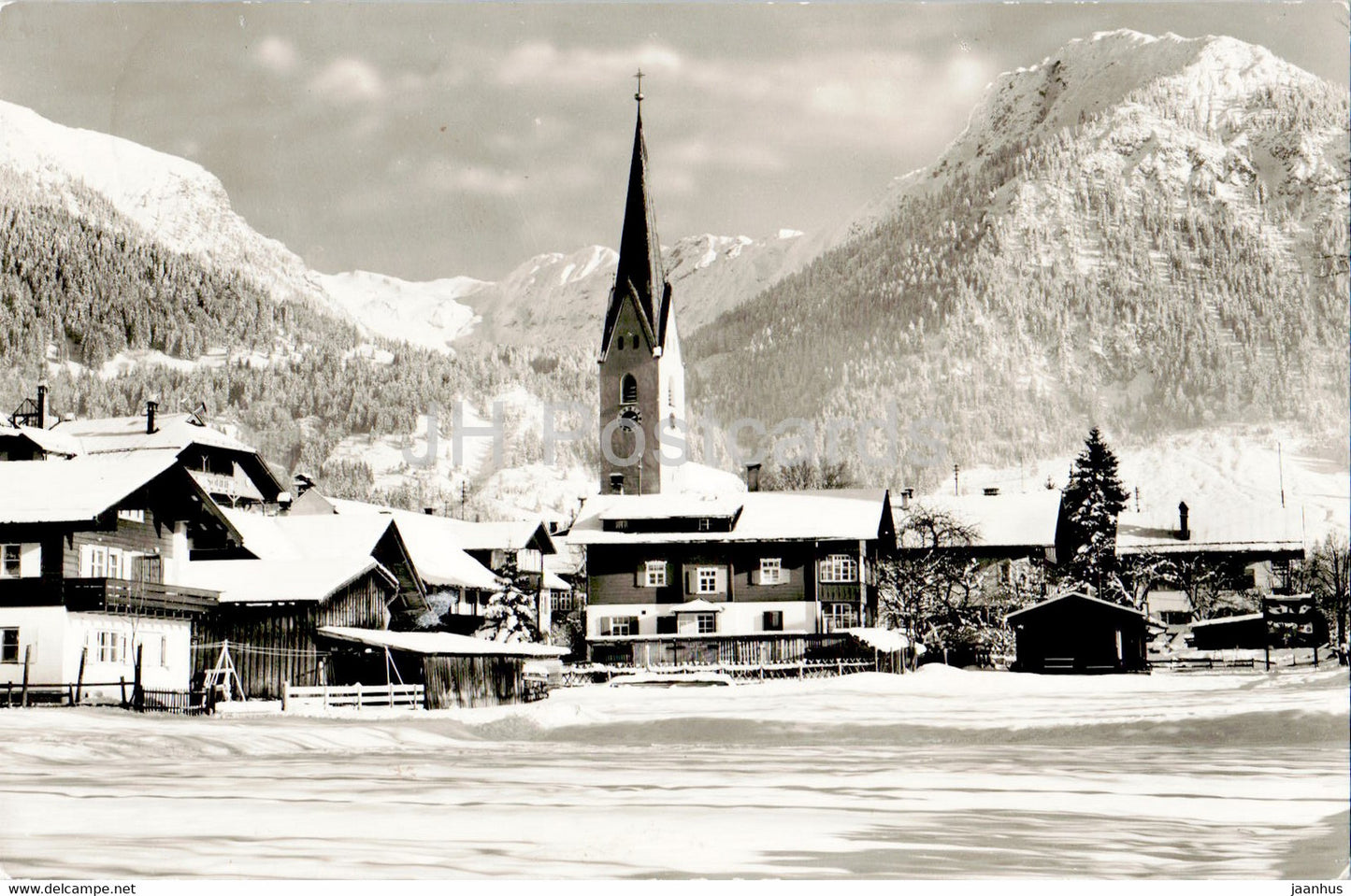 Oberstdorf - Allgau 815 m - 1962 - Germany - used - JH Postcards