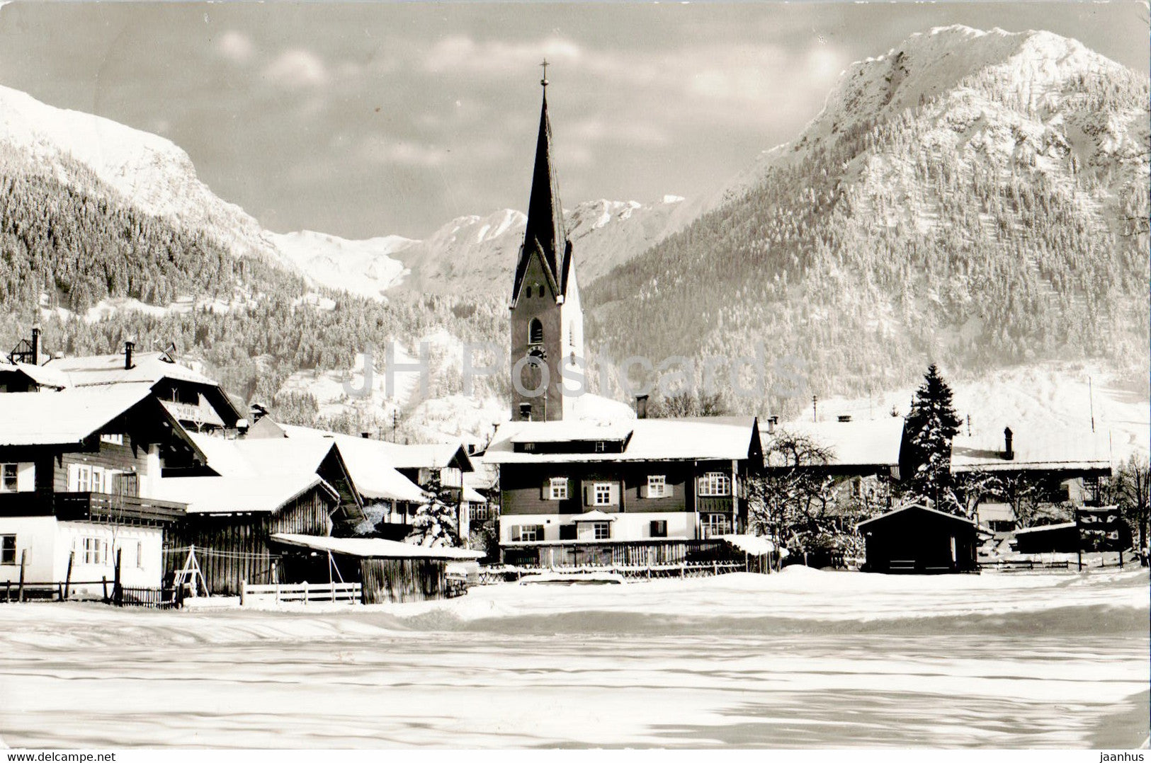 Oberstdorf - Allgau 815 m - 1962 - Germany - used - JH Postcards