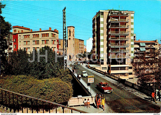 Alcoy - Puente San Roque - Saint Roque Bridge - 2028 - Spain - used - JH Postcards