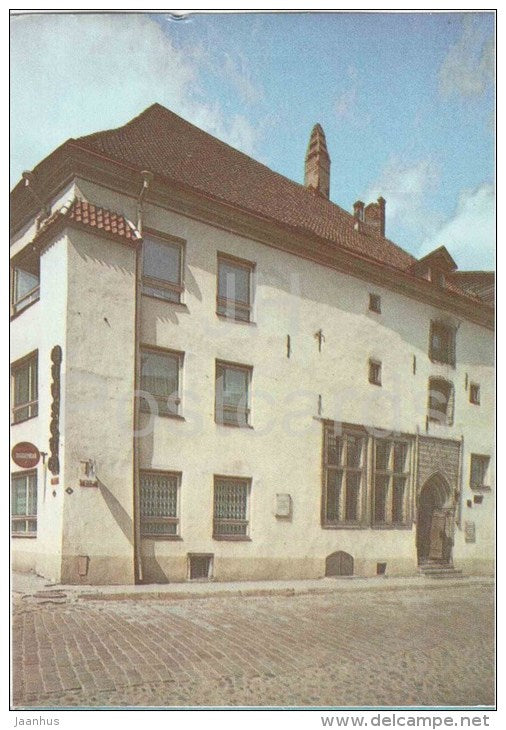 Tallinn Town Museum at Vene Street - Old Town - Tallinn - 1986 - Estonia USSR - unused - JH Postcards