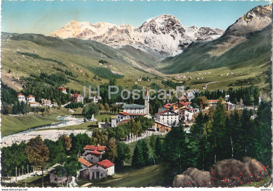 Madesimo - Valle dello Spluga - 1550 m - old postcard - 1954 - Italy - used - JH Postcards