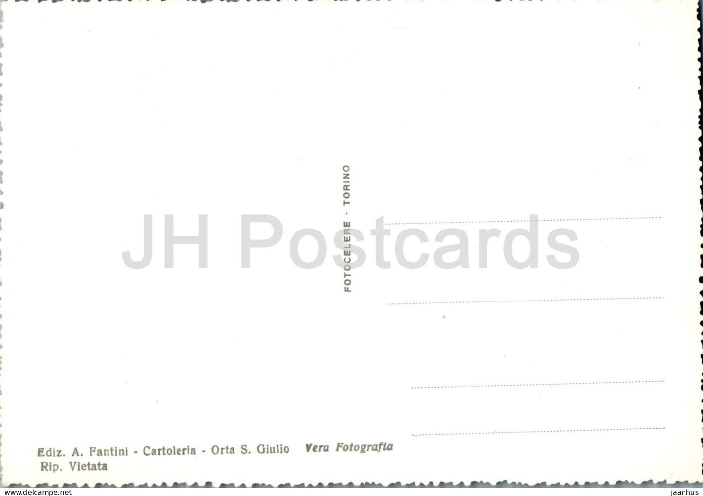 Lago d'Orta - Isola S Giulio - Visione primaverile - Italie - inutilisé 