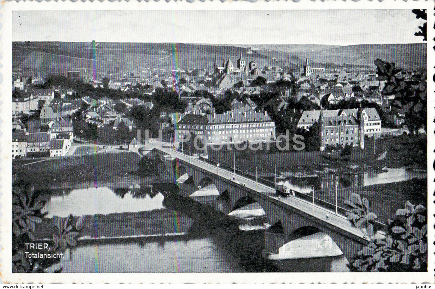 Trier - Totalansicht - old postcard - Germany - unused - JH Postcards