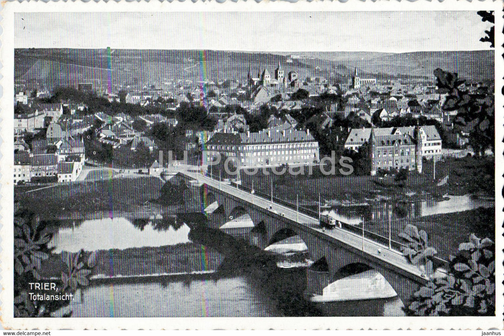 Trier - Totalansicht - old postcard - Germany - unused - JH Postcards