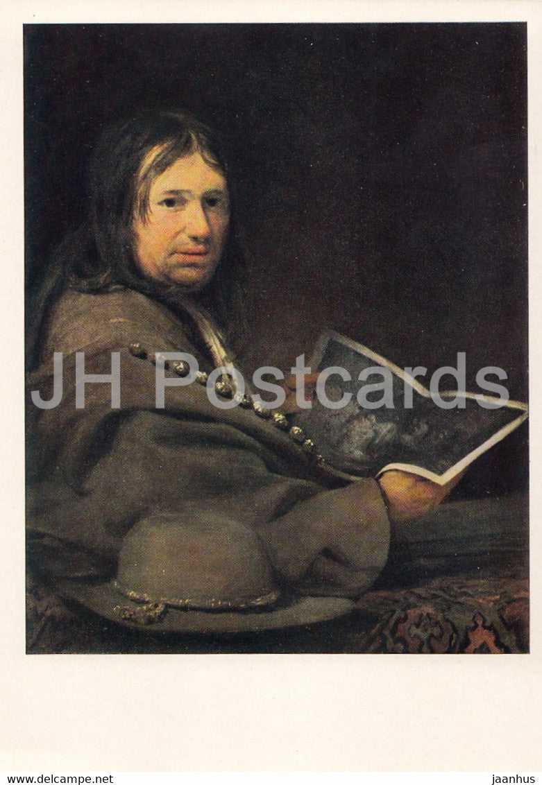 painting by Aert de Gelder - Self Portrait - Dutch art - 1964 - Russia USSR - unused - JH Postcards