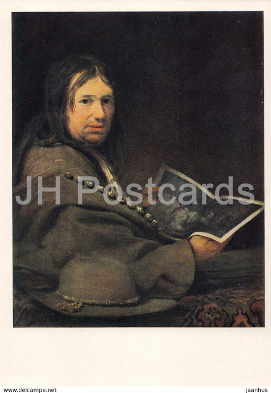 painting by Aert de Gelder - Self Portrait - Dutch art - 1964 - Russia USSR - unused - JH Postcards