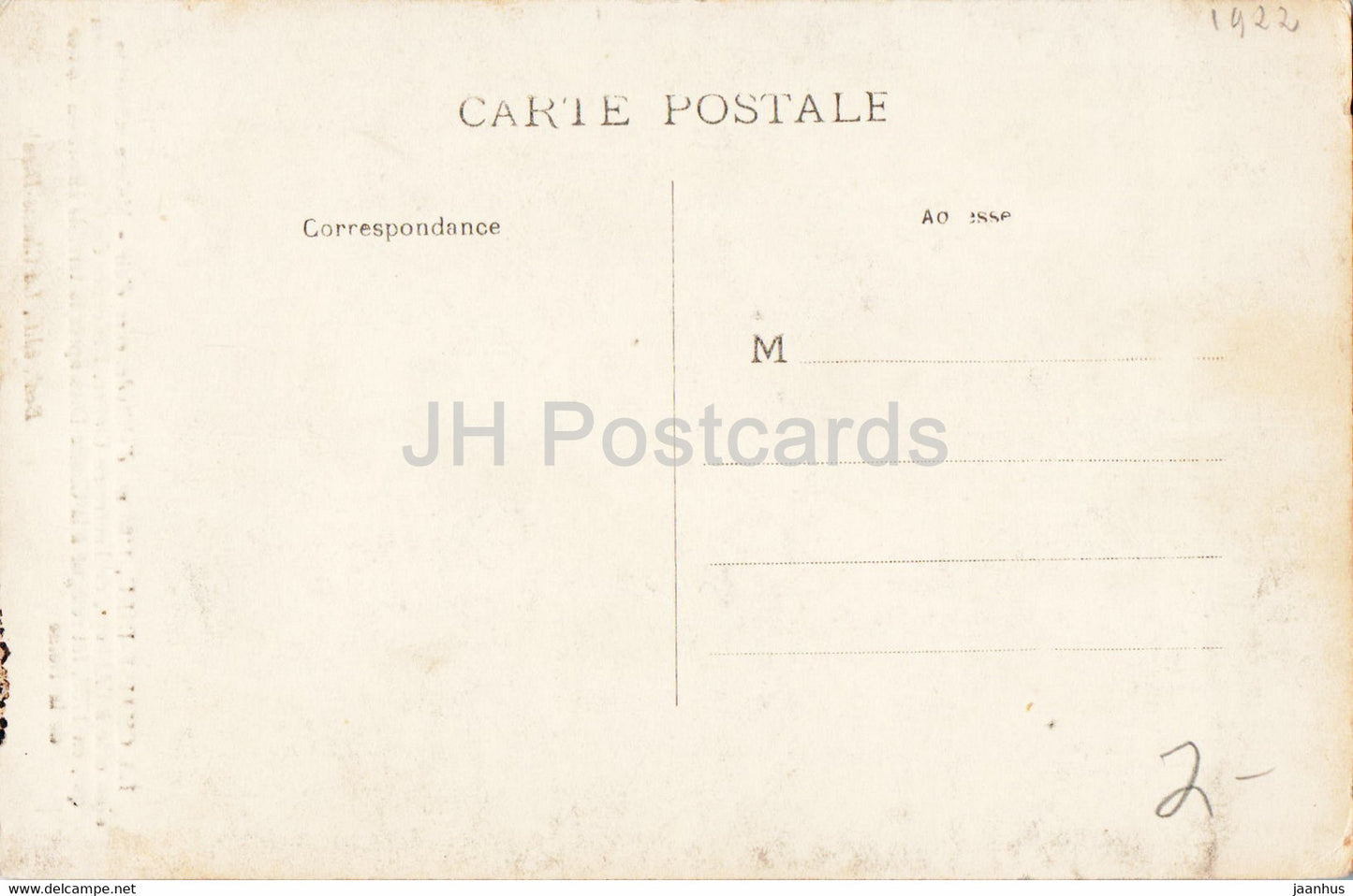 La Chaise Dieu - Maison - carte postale ancienne - France - inutilisée