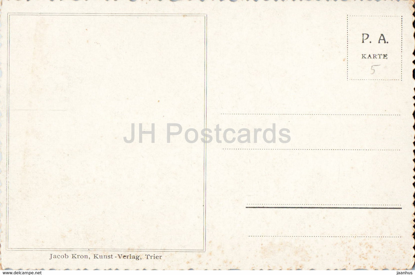 Trier - Totalansicht - alte Postkarte - Deutschland - unbenutzt