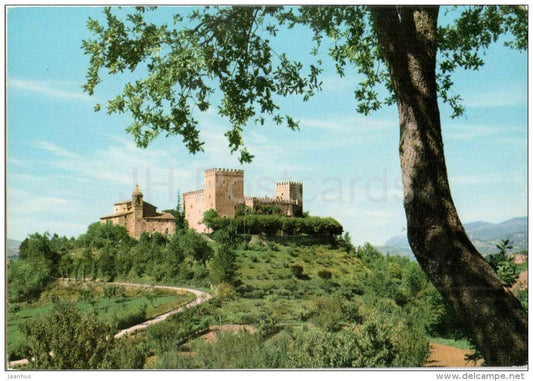 Stazione Climatica , Socca d´Ayello - fortress - Camerino m. 670 - Macerata - Marche - 3 - Italia - Italy - unused - JH Postcards