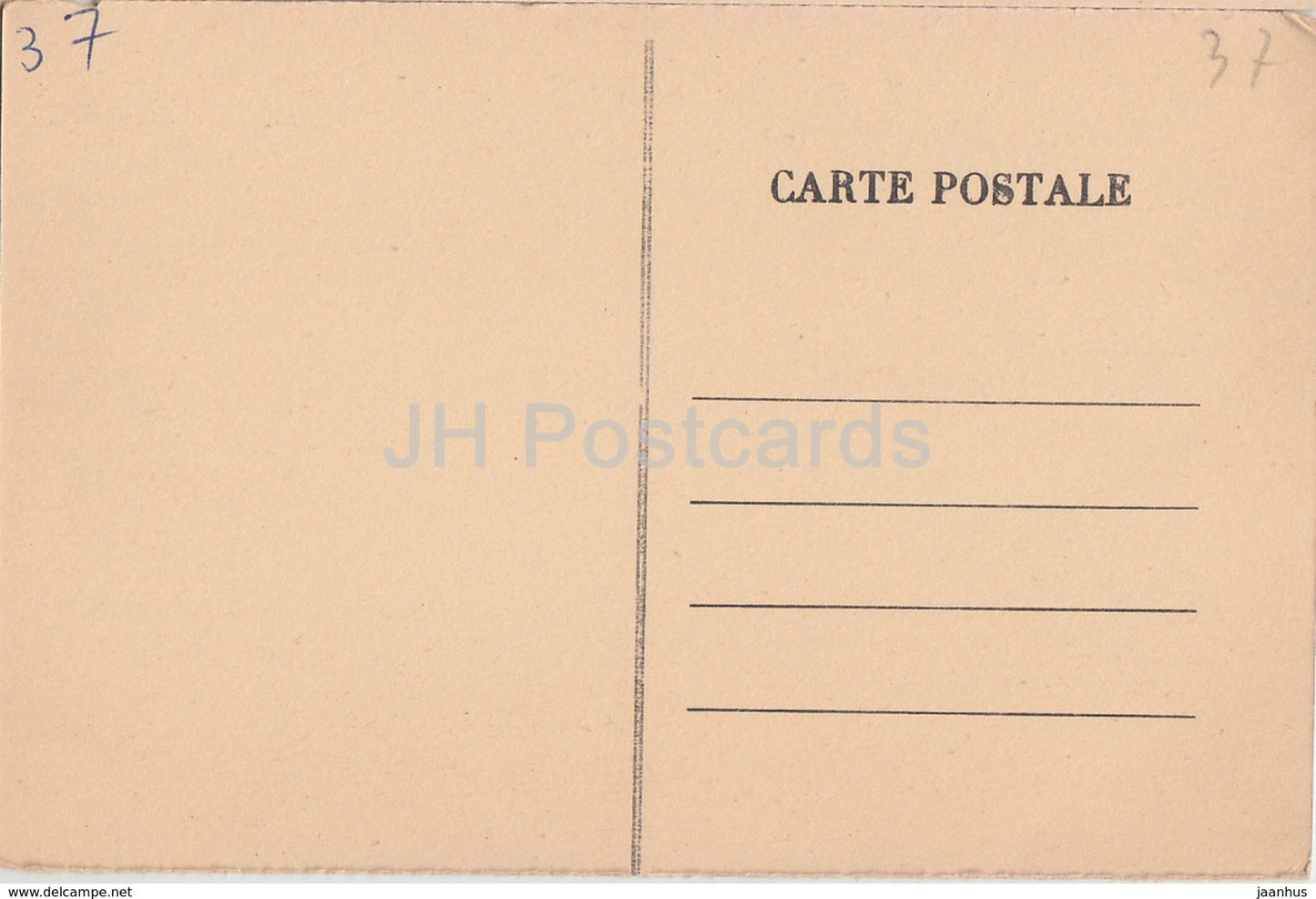 Loches - Chateau Royal - castle - old postcard - France - unused