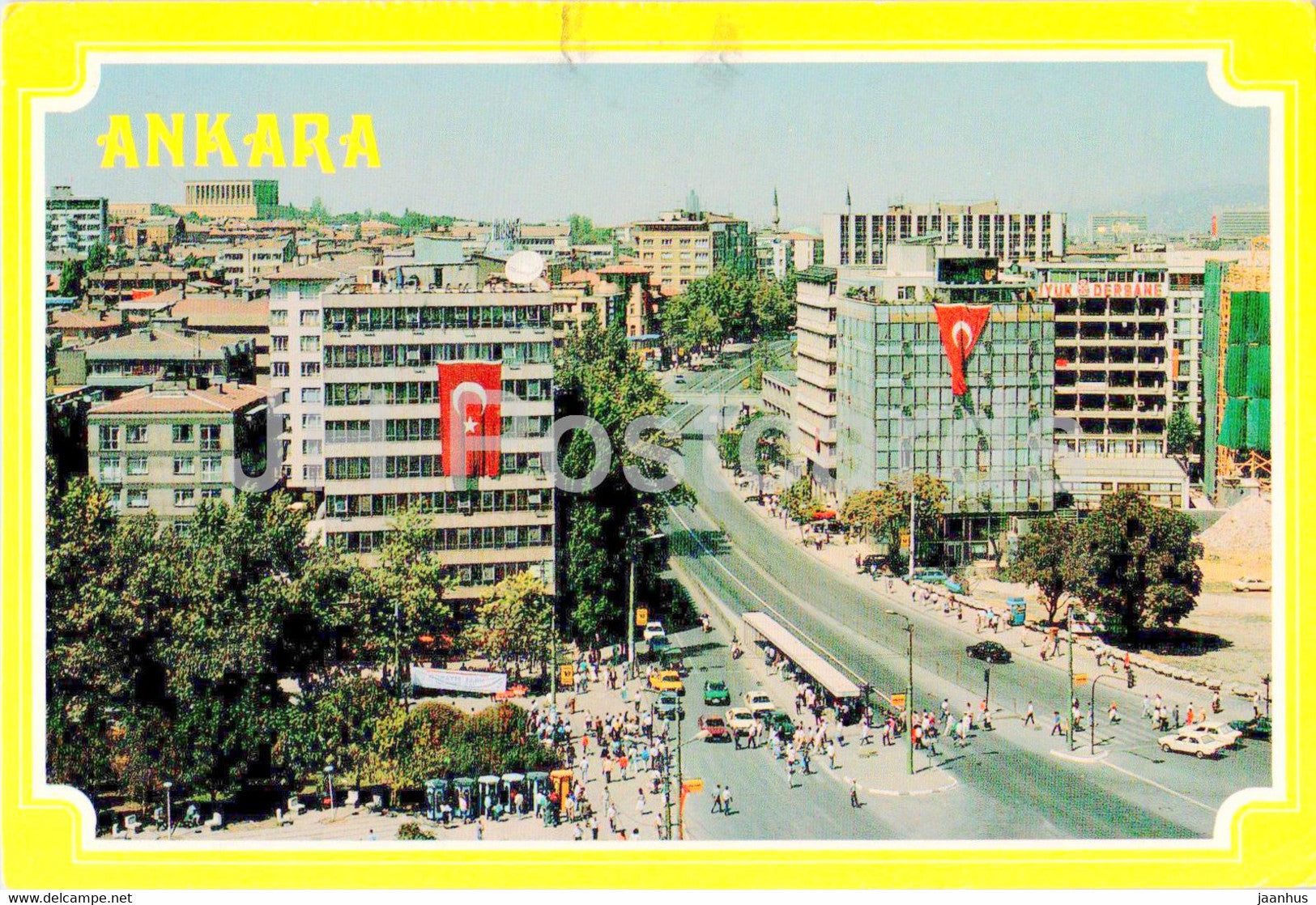 Ankara - Kizilay square - 06-5 - Turkey - used - JH Postcards