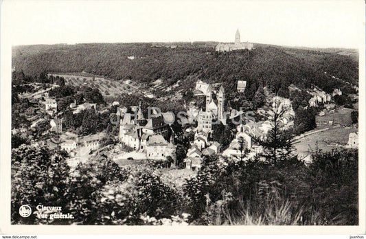Clervaux - Panorama - 1 - old postcard - Luxembourg - unused - JH Postcards