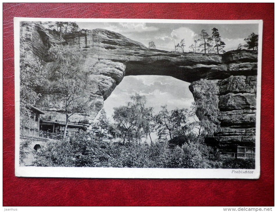 Prebischtor - PravÄická brána - 205 - old postcard - Czech Republic - unused - JH Postcards