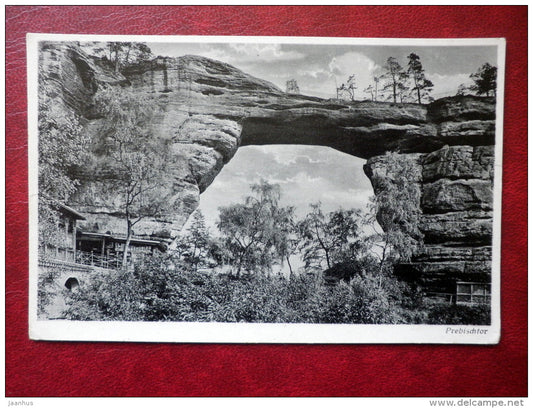 Prebischtor - PravÄická brána - 205 - old postcard - Czech Republic - unused - JH Postcards