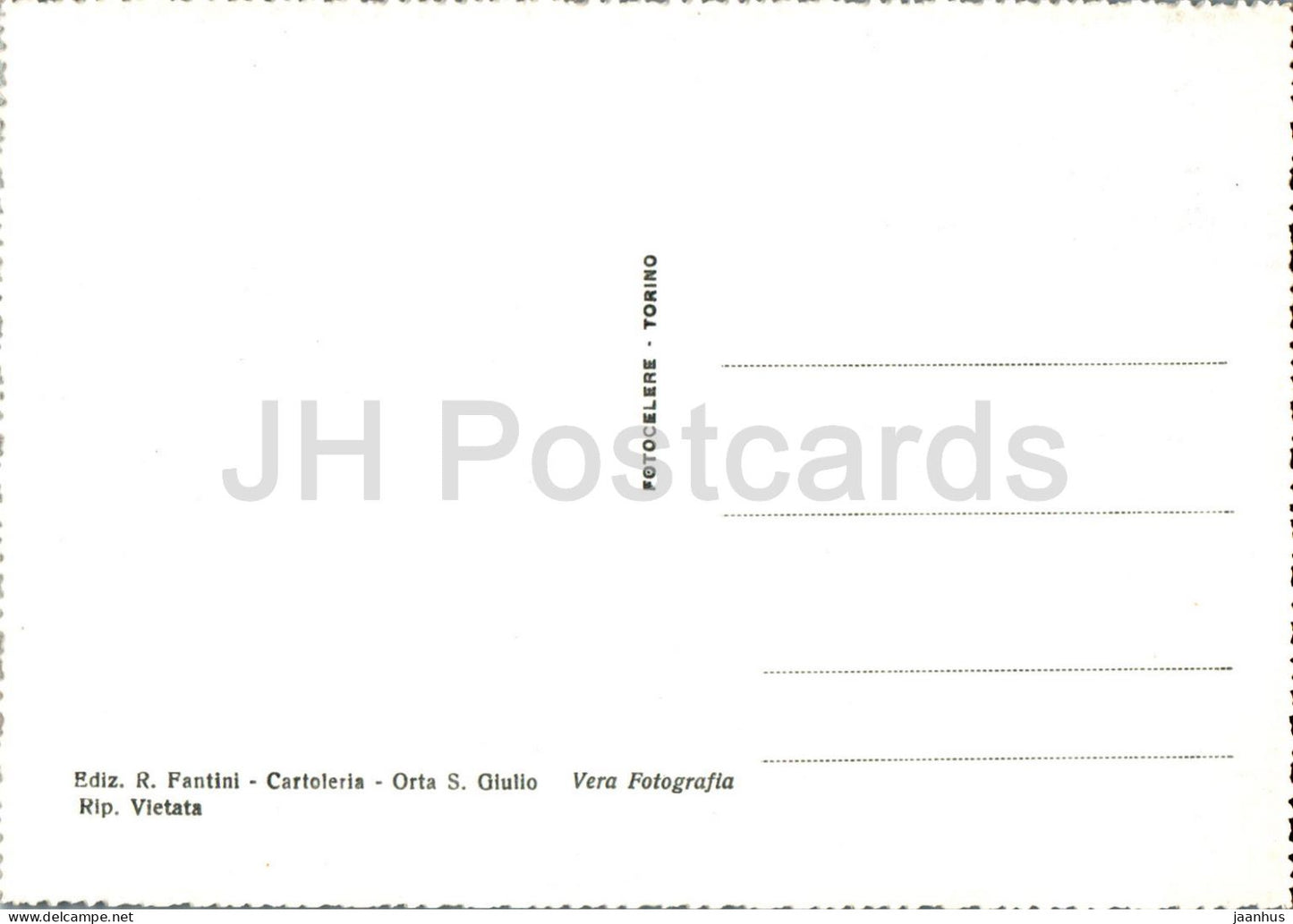 Lago d'Orta - Isola S Giulio - Visione di Sogno - Italie - inutilisé 