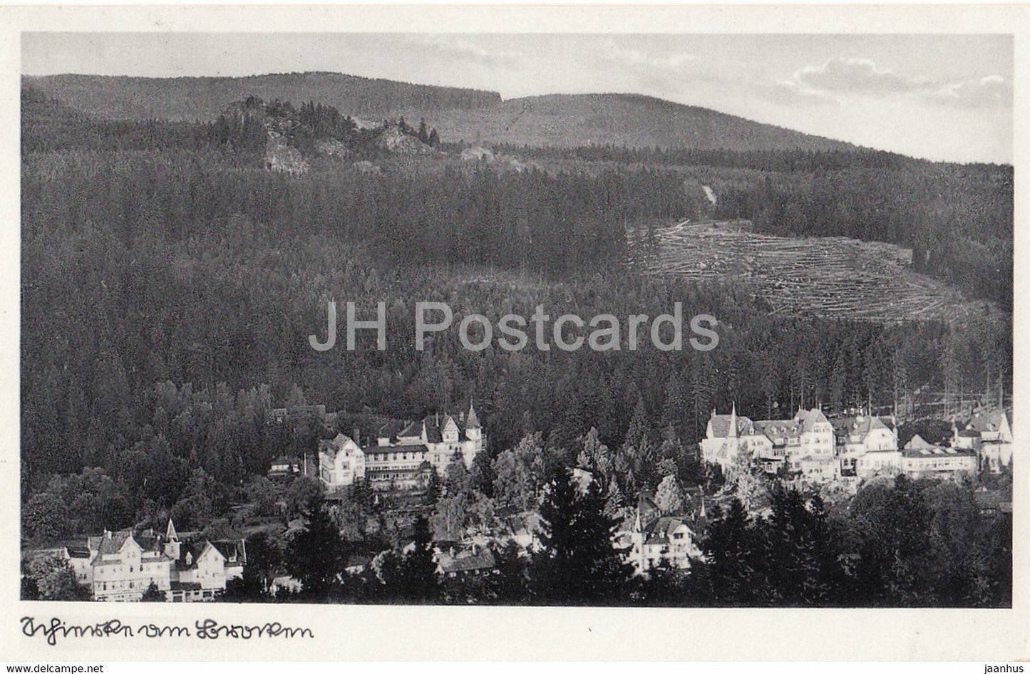 Schierke am Brocken - Wintersportplatz - old postcard - 1939 - Germany - used - JH Postcards
